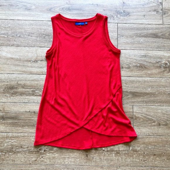 Red Sleeveless Top Size Small Apt 9 - Picture 1 of 6
